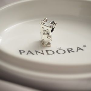 Pandora Bobby Bot Sterling Silver Charm 797551EN12